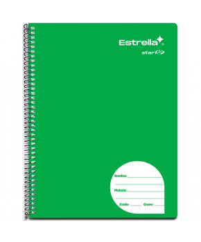 Cuaderno Profesional Cuadro Grande Starkid Liso de 100 h. marca Estrella