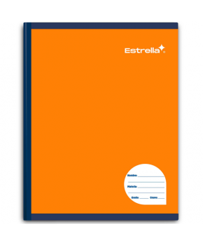Cuaderno Profesional Cuadro Grande Cosido de 100 h. marca Estrella