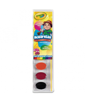 Acuarela de 8 Colores con Pincel marca Crayola