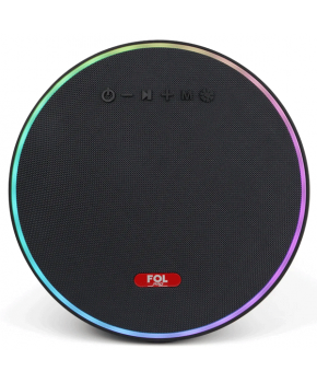 Bocina TWS Recargable Portátil con Luz marca FOL