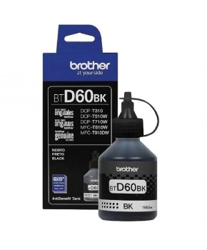 Botella de Tinta Brother BTD60BK Negro Original para 6,500 páginas.