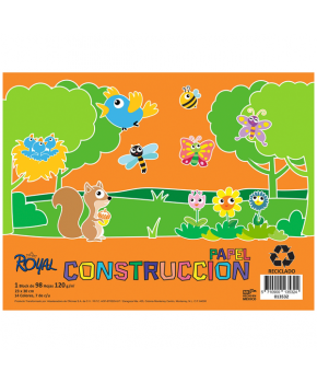 Block de Construcción Horizontal 23 x 30 cm. de 98 h. marca Royal