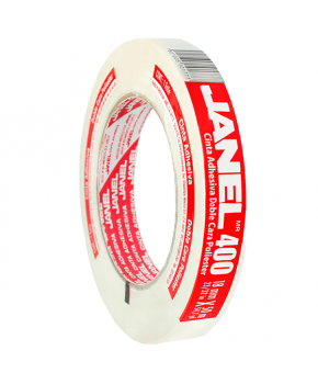 Cinta Adhesiva Doble Capa 18 mm x 50 m marca Janel 400