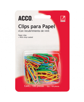 Clip de Colores mod. P6130 C/100 marca Acco