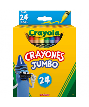 Crayones Jumbo C/24 marca Crayola