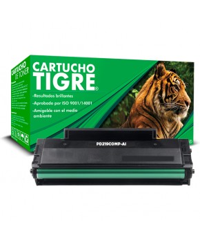 Cartucho de Toner Tigre PD-219 Negro para 1,600 páginas.