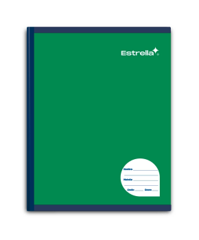 Cuaderno Profesional Cosido Doble Raya 100 h. marca Estrella