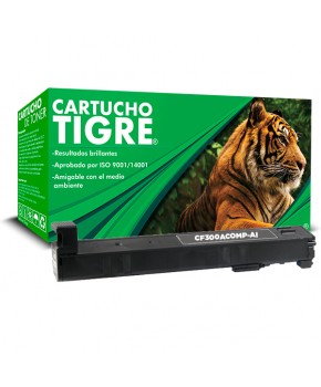 Cartucho de Toner Tigre 827A (CF300A) Negro Calidad Estándar para 29,500 páginas.