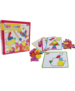 Tangram de Madera con Plantillas marca Diako