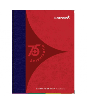 Libro Florete Raya 2 Manos 96 h. marca Estrella