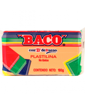 Plastilina Marqueta 180 g. marca Baco
