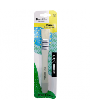 Pincel Brocha BR34 3/4" Bl/1 marca Barrilito
