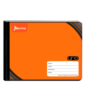 Cuaderno Italiana Cosido Raya 100 h. marca Norma