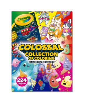 Libro para Iluminar Jumbo 224 h. marca Crayola