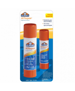 Lápiz Adhesivo 40 gm. C/2 marca Elmer’s