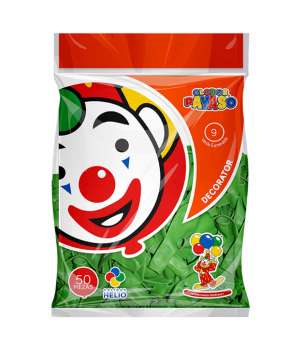 Globo Decorator N12 Verde Esmeralda C/50 marca Payaso