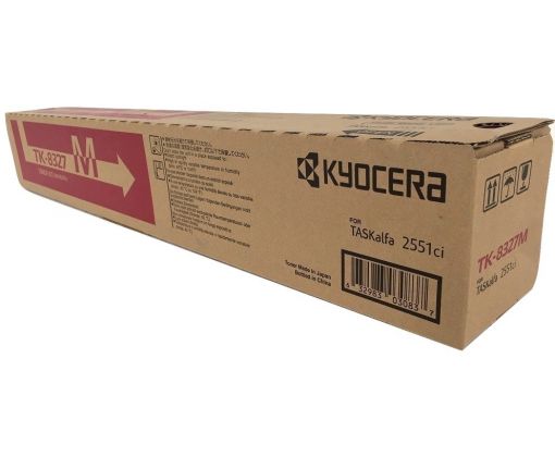 Toner Original Kyosera TK-8327 Magenta para 12,000 impresiones.