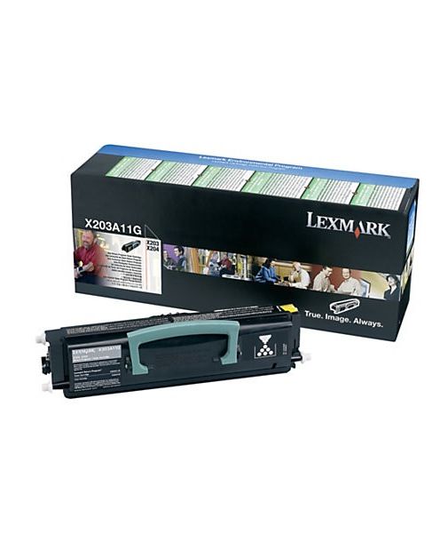 Cartucho de Toner Lexmark X203 Original Rendimiento 2,500 paginas