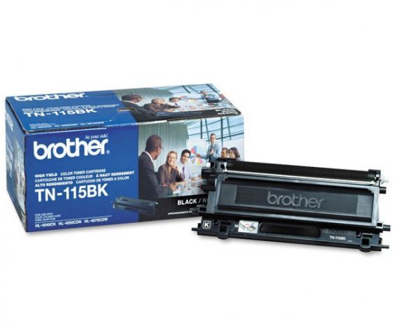 Toner Brother Negro TN-115 Original para 5000 Impresiones.