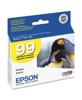 Cartucho de Tinta Original Epson Artisan 700 AMARILLO Rendimiento Estandar