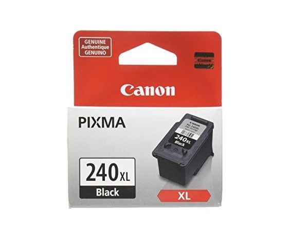 Cartucho de Tinta Negro Canon PG-240XL Original Alto Rendimiento para 300 impresiones