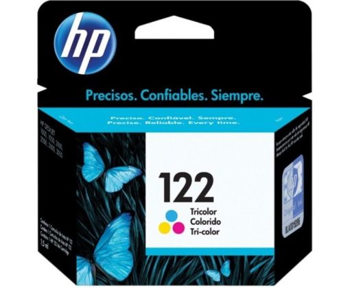 Cartucho de Tinta HP 122 (CH562HL) Tricolor Original para 120 páginas. |  Cad Toner. El Más Grande!