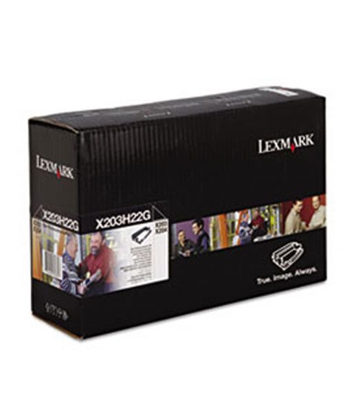 X203 Cartucho de toner Monocromatico Original Marca Lexmark Rendimiento