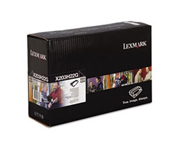 X203 Cartucho de toner Monocromatico Original Marca Lexmark Rendimiento