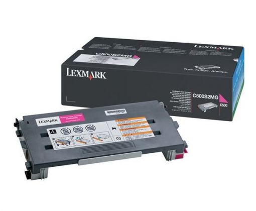 Toner Lexmark Original C500 Magenta para 1500 impresiones