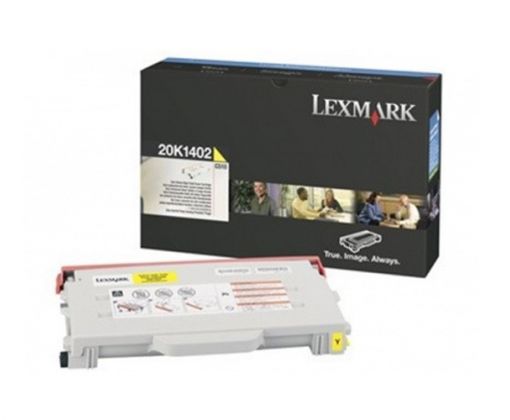 Toner Lexmark Original C510 Amarillo alto rendimiento para 6600 impresiones