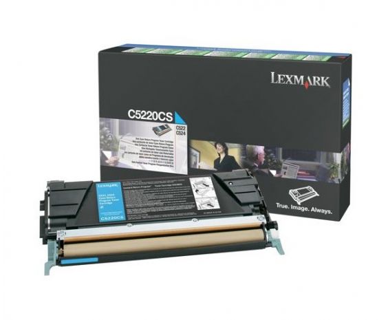 Toner Lexmark Original C522 Cyan para 3000 impresiones