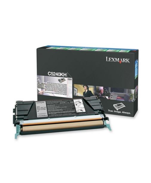 Toner Lexmark Original C524 Negro para 8000 impresiones