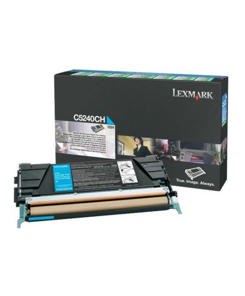 Toner Lexmark Original C524 Cyan para 5000 impresiones