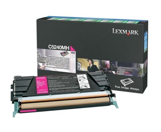 Toner Lexmark Original C524 Magenta para 5000 impresiones