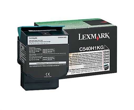 Toner Lexmark Original C540 Negro para 2500 impresiones