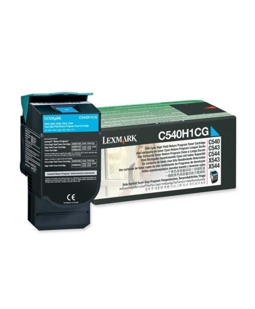 Toner Lexmark Original C540 Cyan para 2000 impresiones