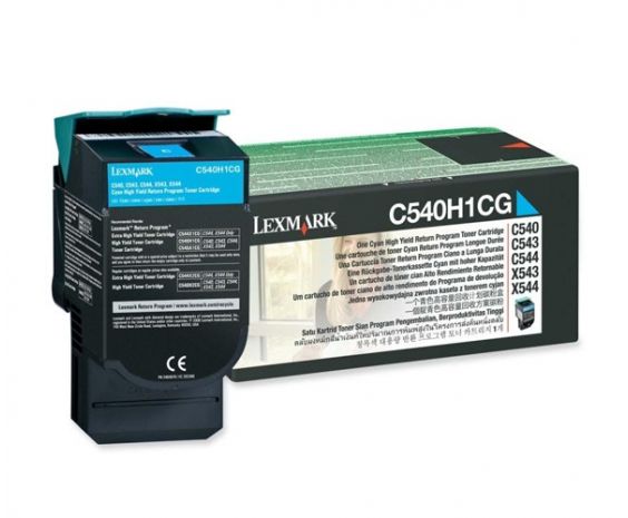 Toner Lexmark Original C540 Cyan para 2000 impresiones