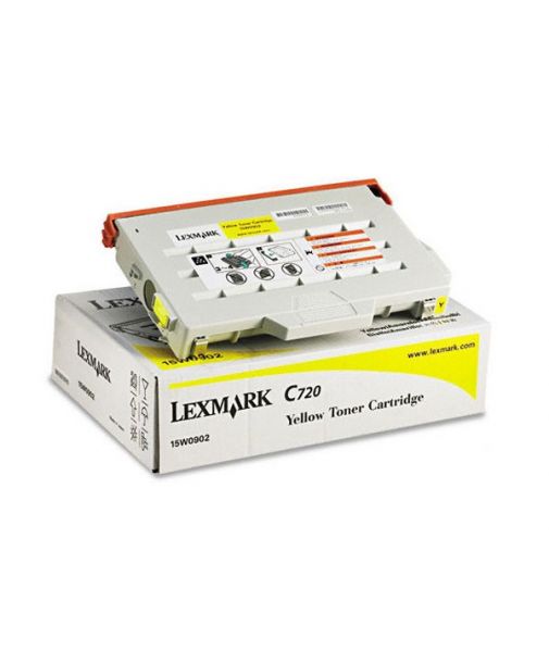 Toner Lexmark Original C720 Amarillo