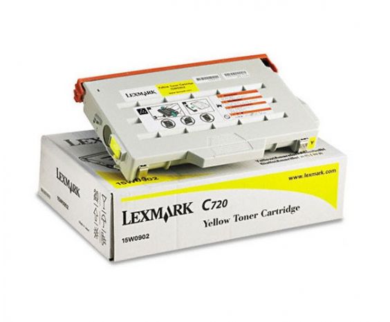 Toner Lexmark Original C720 Amarillo