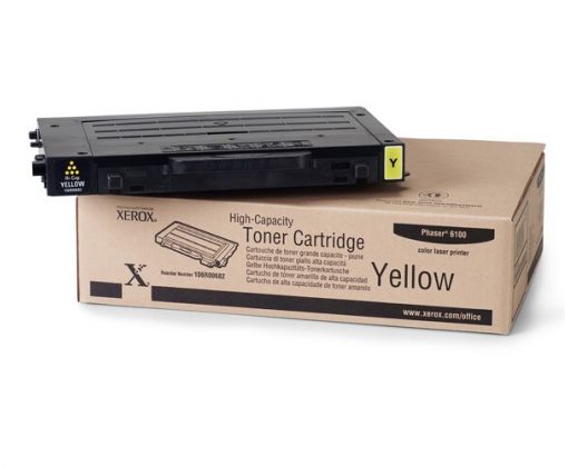 Toner Original Phaser 6100 Amarillo 5000 pags