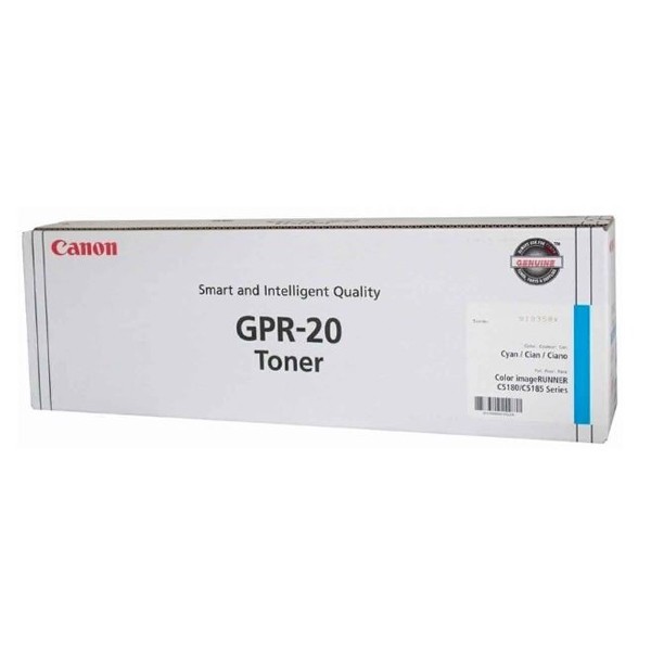 Cartucho de Toner Original Canon GPR-20 Cyan para 36,000 impresiones.