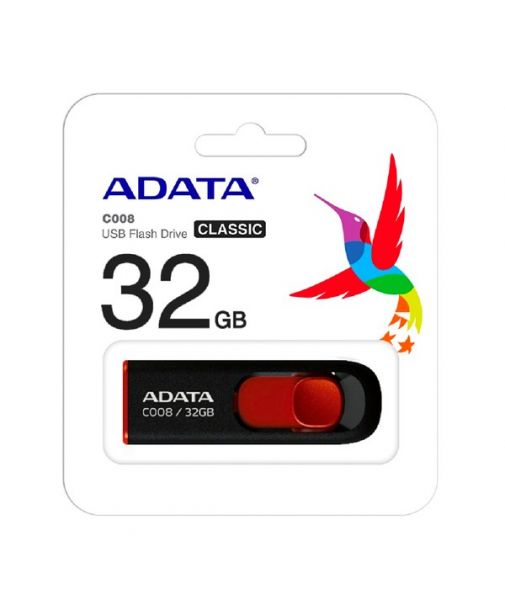 Megalópolis Verde Dificil Memoria USB de 32 GB. 2.0 color negro/rojo Marca ADATA. | Cad Toner. El Más  Grande!