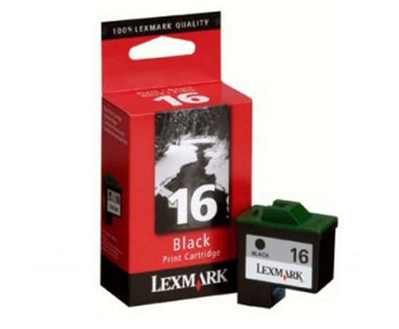 Cartucho negro 10N0016 Lexmark Original alto rendimiento