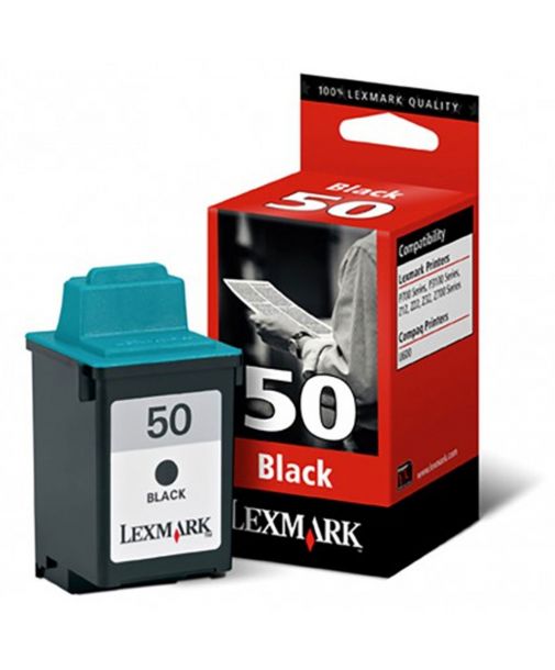 Cartucho negro 17G0050 Lexmark original de alto Rendimiento (17 ml.)