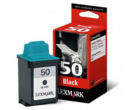 Cartucho negro 17G0050 Lexmark original de alto Rendimiento (17 ml.)