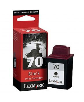 Cartucho negro 12A1970 Lexmark Original de alto rendimiento.