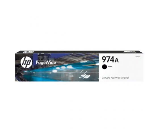 Cartucho de Tinta HP 974A (L0R96AL) Negro Original para 3,500 páginas. |  Cad Toner. El Más Grande!