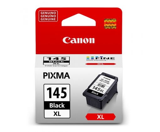 Cartucho de Tinta Canon PG-145XL Negro Original de Alto Rendimiento para 300 paginas