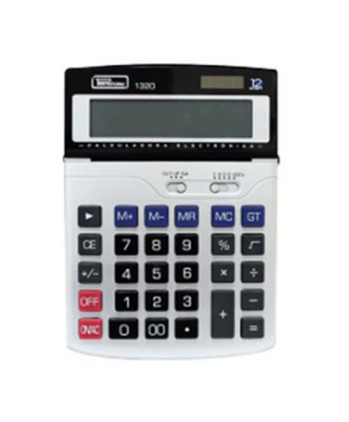 Calculadora de escritorio marca Pintafrom 1320 12 Digital.
